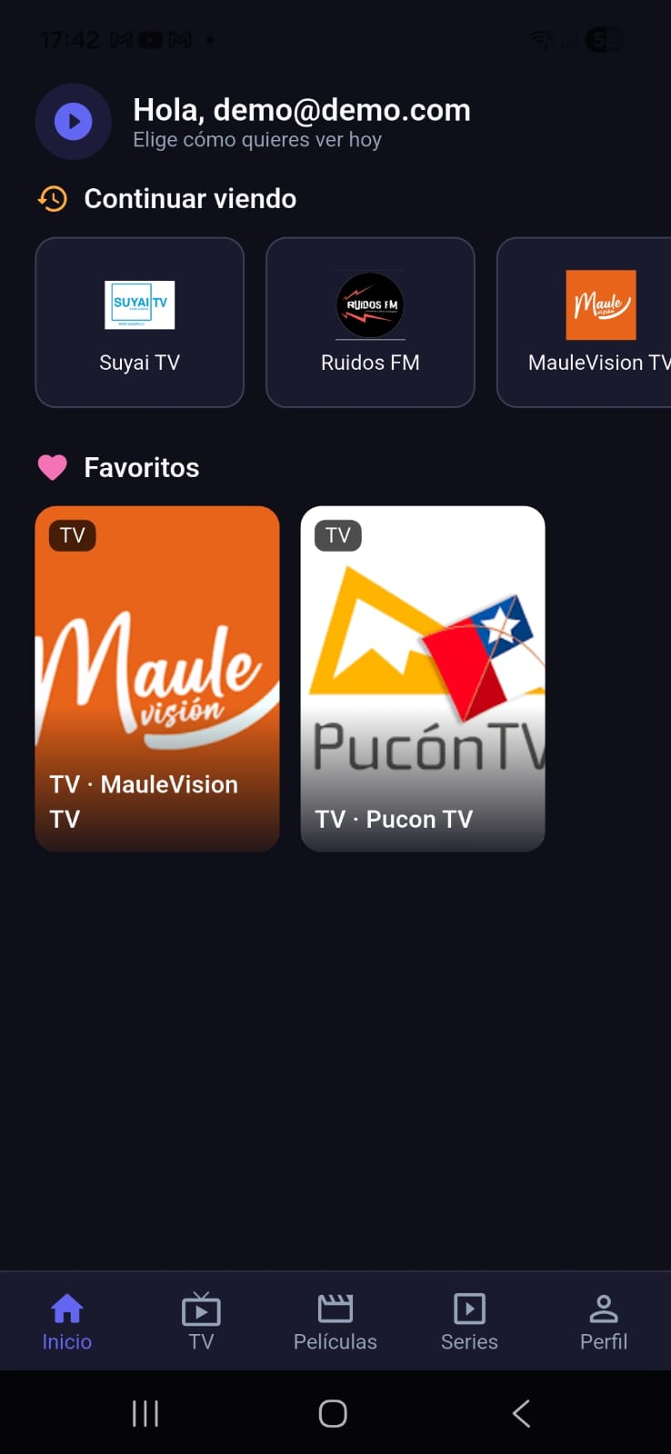 Aplicación móvil TotalPlay