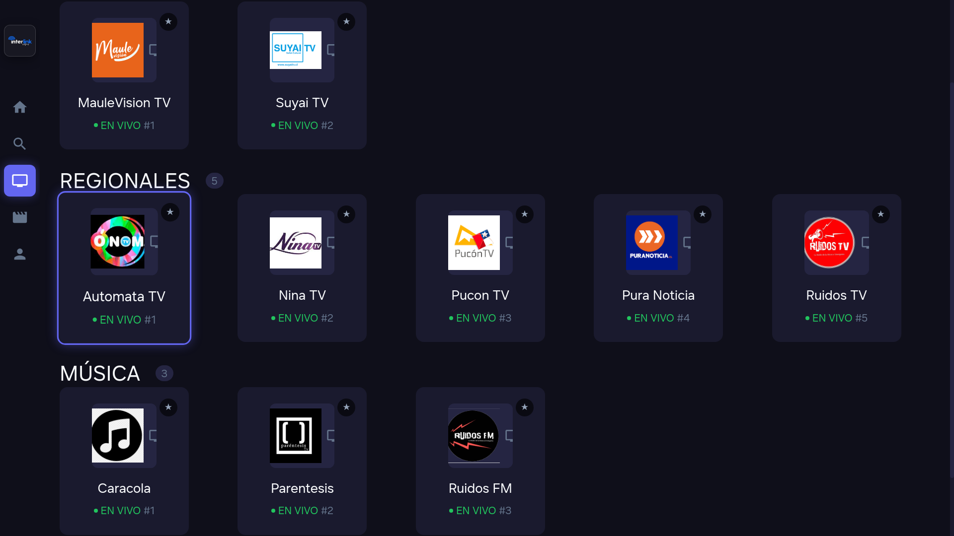 Plataforma de gestión TotalPlay en TV